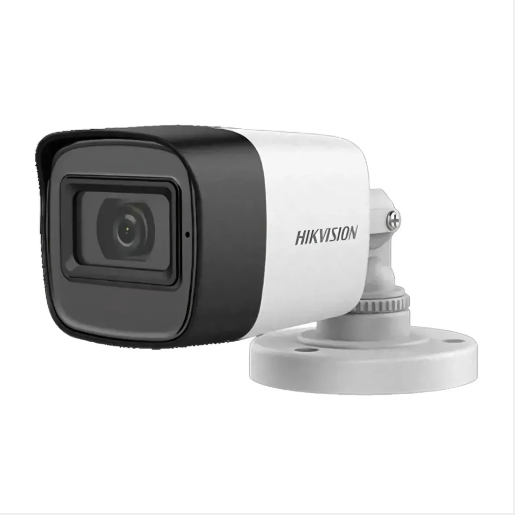 [DS-2CE17H0T-IT1F(2.8mm)(C)] Hikvision Cámara Turbo DS-2CE17H0T-IT1F(2.8mm)(C), Bala 5MP, Exir / (IP67) / Semimetálica.