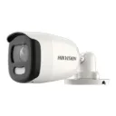 Hikvision Cámara Turbo DS-2CE10HFT-F28(2.8mm), Bala 5MP, Exir / ColorVu / (IP67) / Metálica.