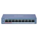 Hikvision Switch DS-3E0109P-E/M(B), L2 9 Puertos 8/ 100 Mbps PoE y 1/100 Mbps Ethernet PoE 60W Metálico.