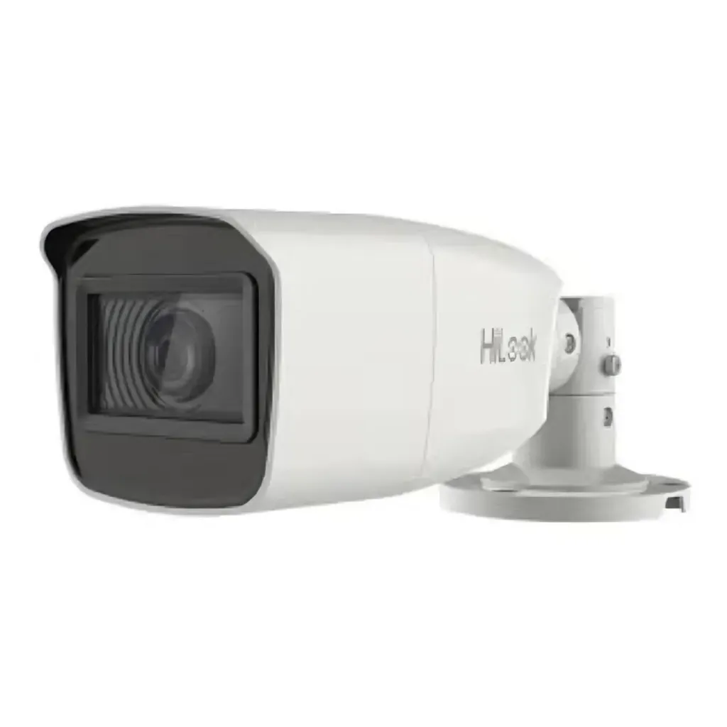 [THC-B340-VF(2.8-12mm)] Hilook Cámara Turbo THC-B340-VF(2.8-12mm), Bala 4MP, Varifocal F2.8-12mm / Exir / (IP66) / Semimetálica.