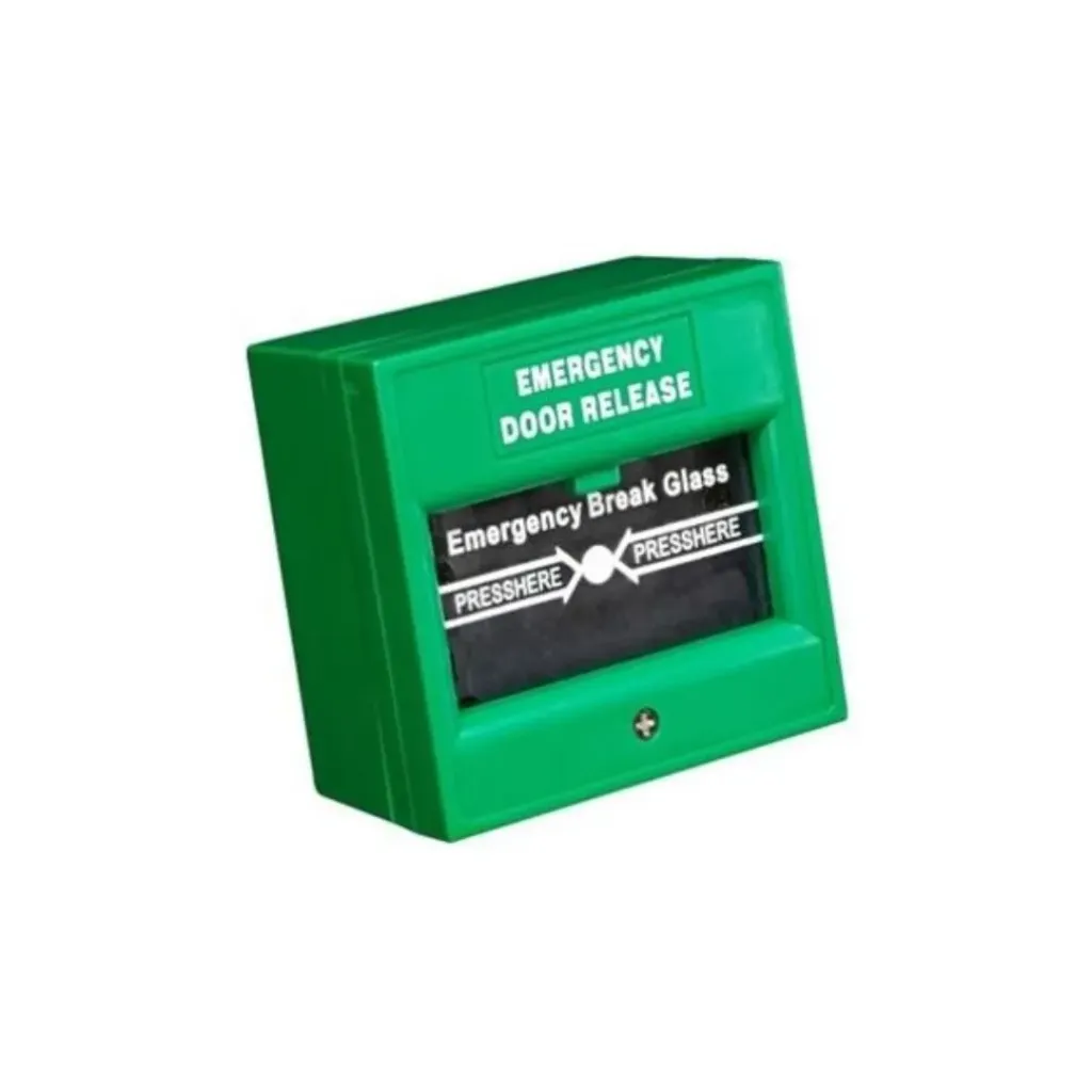 [DS-K7PEB/Green(O-NEU)] Hikvision DS-K7PEB/Green(O-NEU), Cristal de Ruptura de Emergencia, Roja y Verde color opcional.