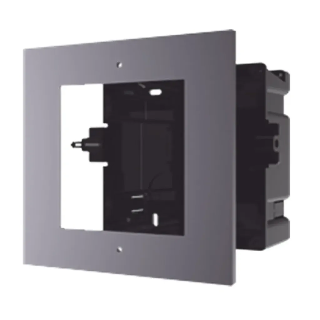 Hikvision Video Portero Accesorio DS-KD-ACF1, Marco Plástico.