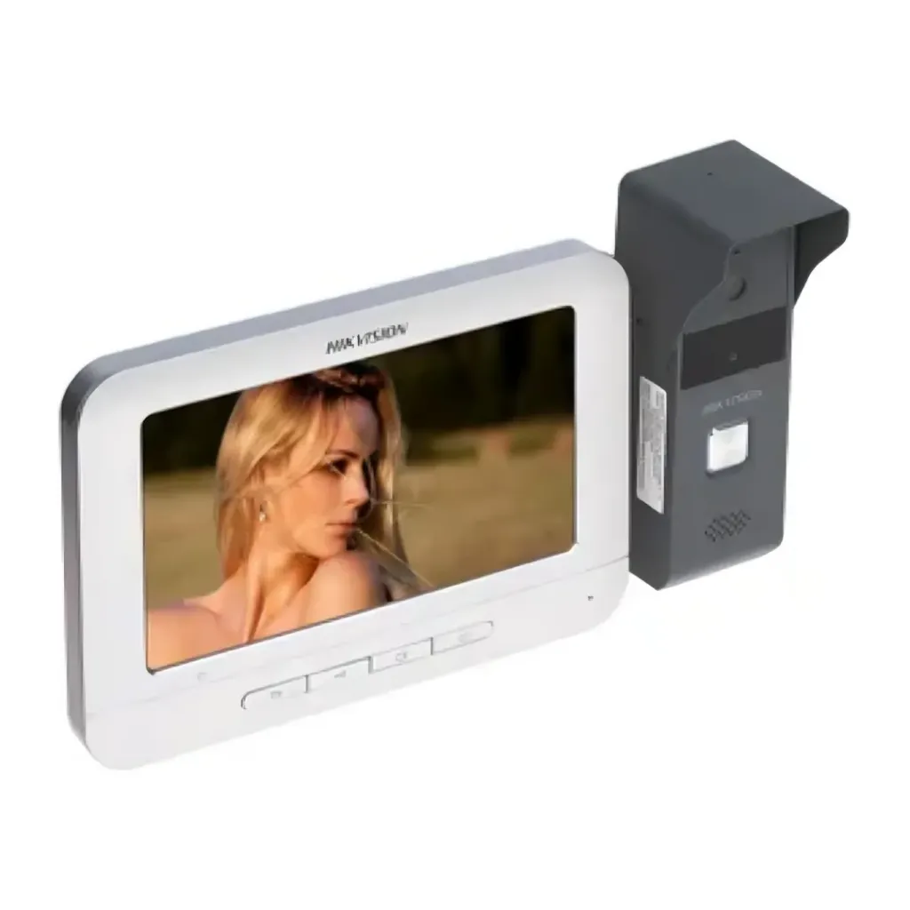 Hikvision Video Portero Kit DS-KIS203T, Análogo, (IP65), Incluye Estación.