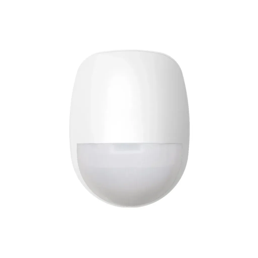 SENSOR DE ALARMA PIR RANGO DE DETECCION 18 MTRS ANGULO 85.9° COBERTURA INMUNIDAD A MASCOTAS HASTA 10KG 9-16 VCD