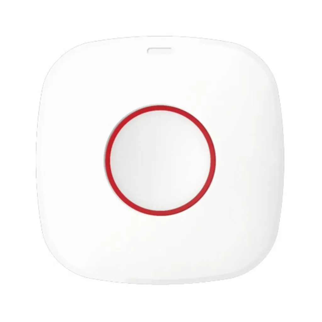 [DS-PD1-EB-WR(433M)(S)] Hikvision DS-PD1-EB-WR(433M)(S), Botón de Alarma Inalámbrico 433 MHz.