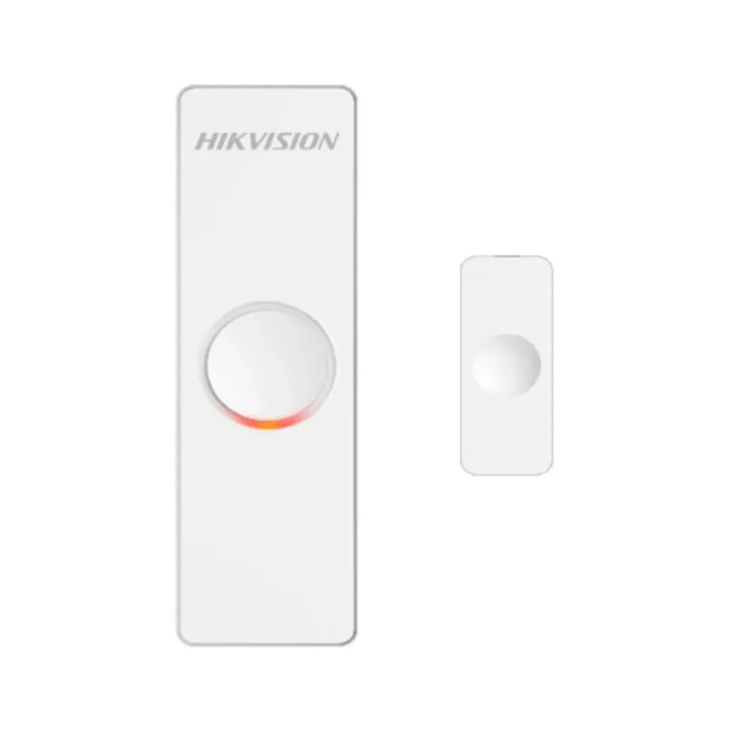 Hikvision Contacto Magnético DS-PD1-MC-WWS(H)(433M), 433Mhz Distancia 800 M AES-128 1 Generación.