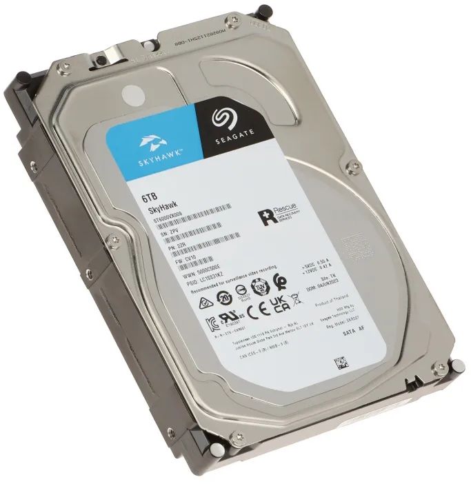 [ST6000VX009] Disco duro Seagate Skyhawk ST6000VX009 de 6TB.