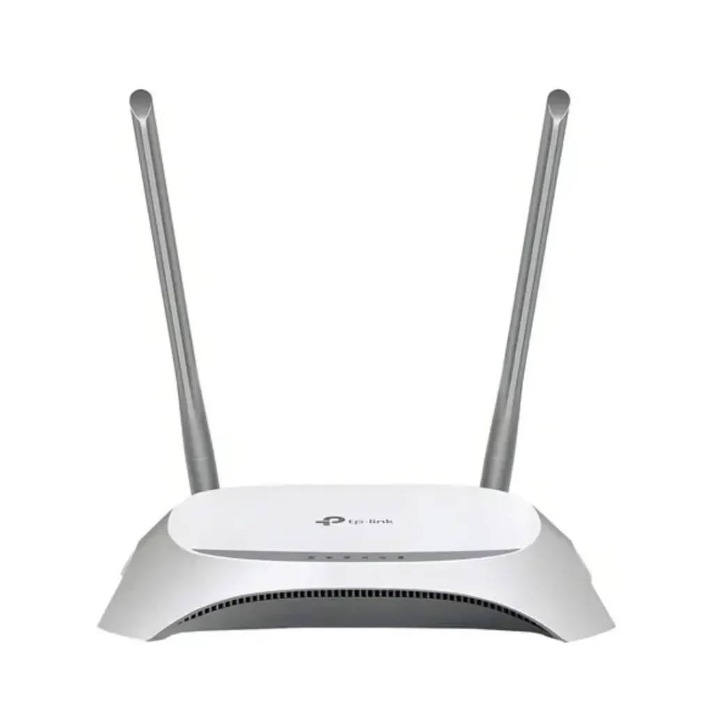 TP-LINK Router Inalámbrico WISP con Configuración de fábrica personalizable, 2.4 GHz, 300 Mbps, 4 Puertos LAN 10/100 Mbps, 1 Puerto WAN 10/100
Mbps, control de ancho de banda