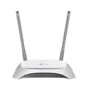TP-LINK Router Inalámbrico WISP con Configuración de fábrica personalizable, 2.4 GHz, 300 Mbps, 4 Puertos LAN 10/100 Mbps, 1 Puerto WAN 10/100
Mbps, control de ancho de banda