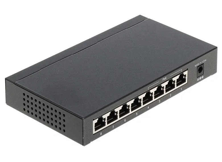 [TL-SF1008P] Switch TP-Link TL-SF1008P, 8 puertos 10/100 Mbps, no administrable, 4 puertos PoE.