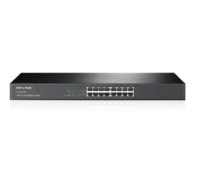 Switch TP-LINK NO administrable 16 puertos 10/100Mbps para montaje en rack