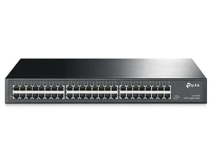 Switch con 48 puertos Gigabit 48 puertos RJ45 a 10/100/1000 Mbps
