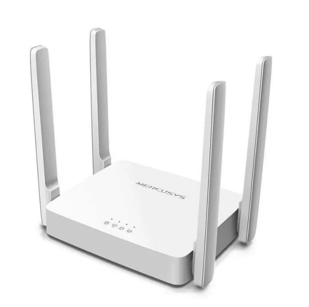 [AC10] Router Wireless Mercusys AC10, Dual band AC1200 Wi-Fi (300 Mbps en 2.4 GHz y 867 Mbps en 5 GHz).