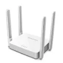 Router Wireless Mercusys AC10, Dual band AC1200 Wi-Fi (300 Mbps en 2.4 GHz y 867 Mbps en 5 GHz).