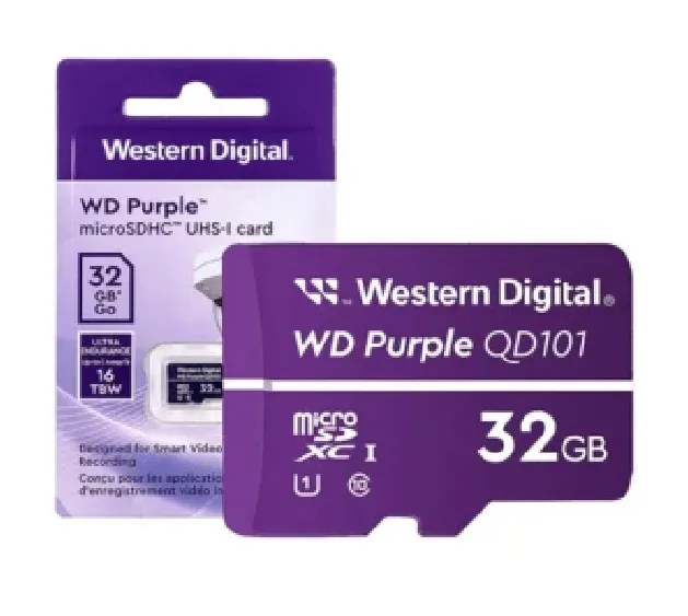 [WDD032G1P0C] MicroSD WD Purple SC de 32 GB, WDD032G1P0C.