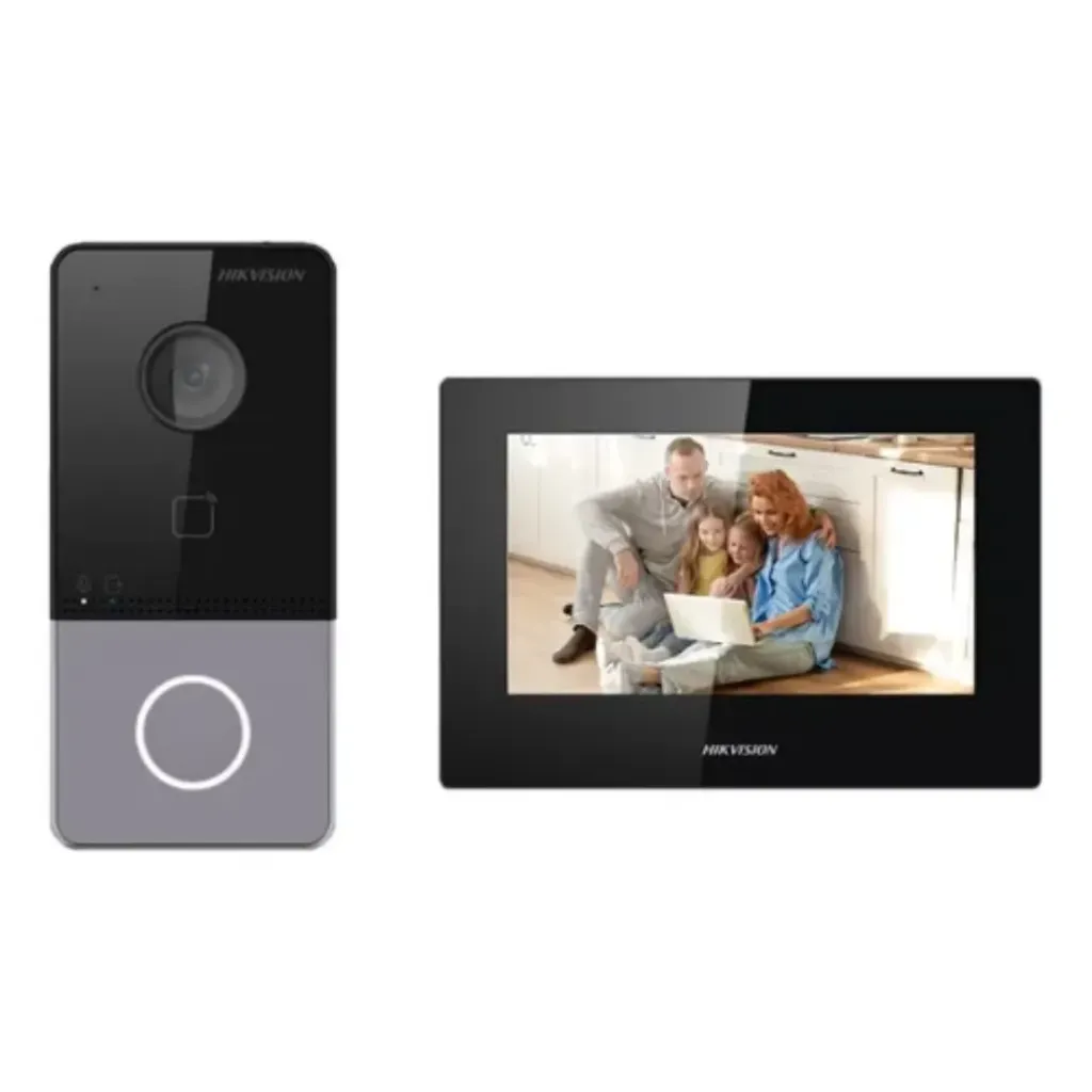 Hikvision Video Portero Kit DS-KIS605-P(C), IP Incluye Estación.