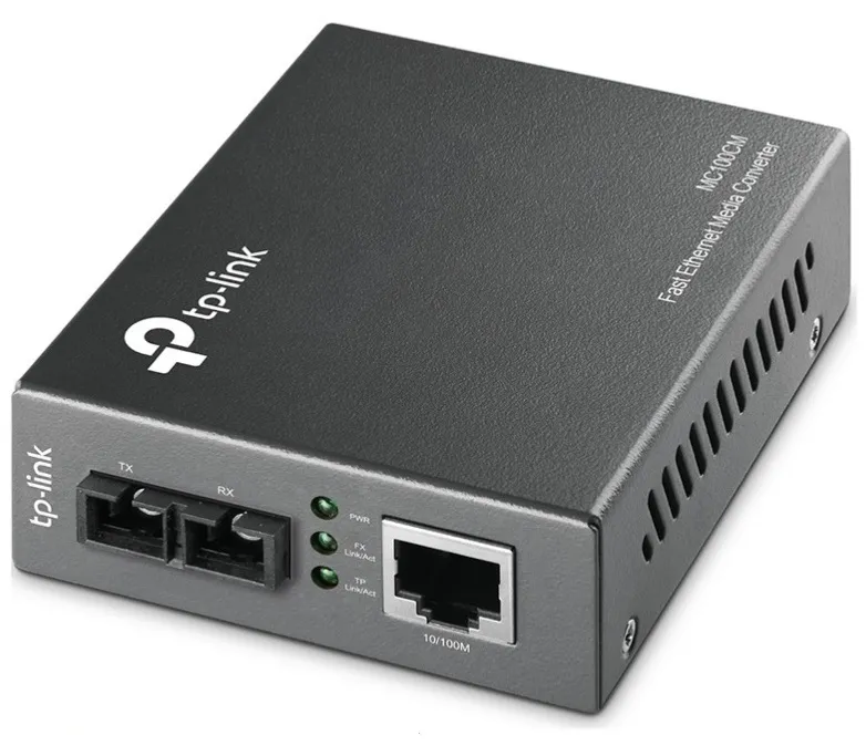 [MC100CM] CONVERTIDOR TP-LINK MULTIMEDIA MULTI-MODO DE 10/100/1000Mbps