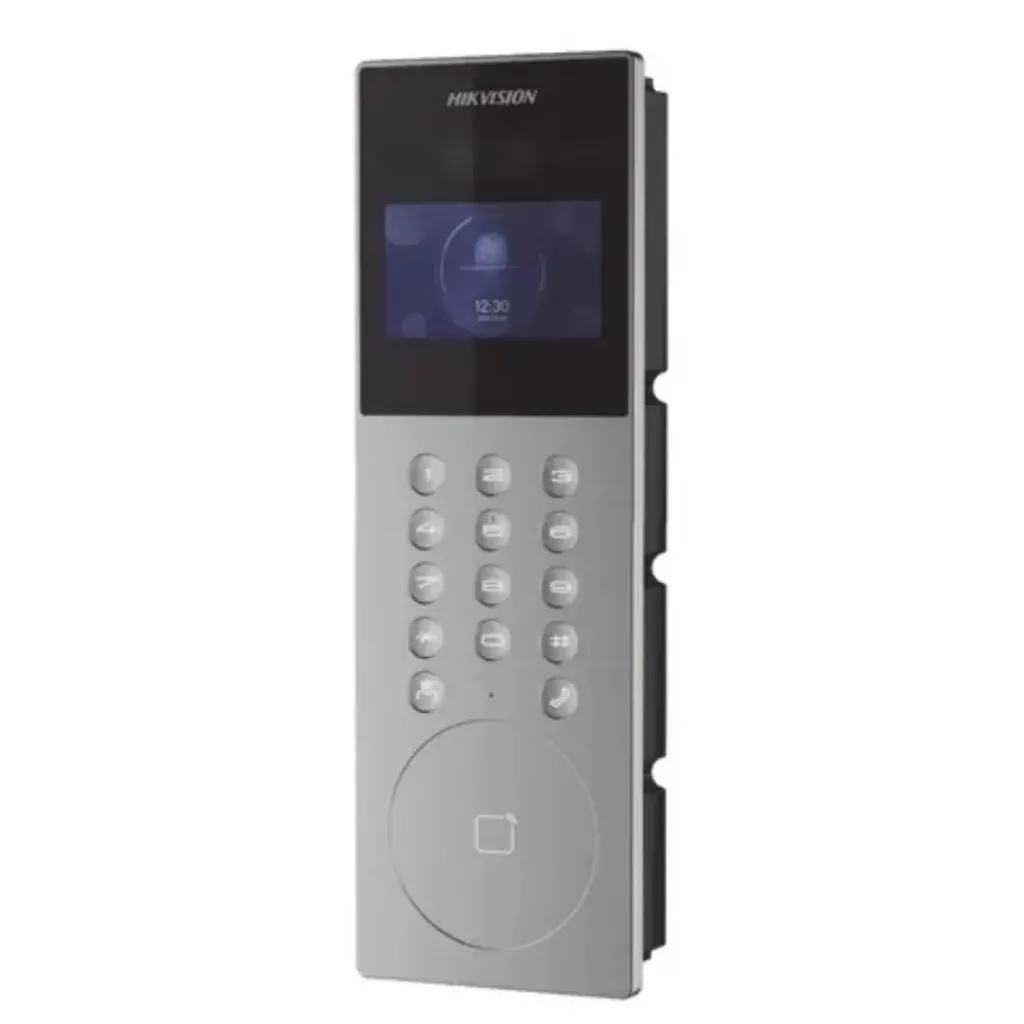 Hikvision Video Portero DS-KD9203-E6, IP 2MP Multi - apartamento / Reconocimiento Facial / Llamada a APP HIKCONNECT / (IP65).