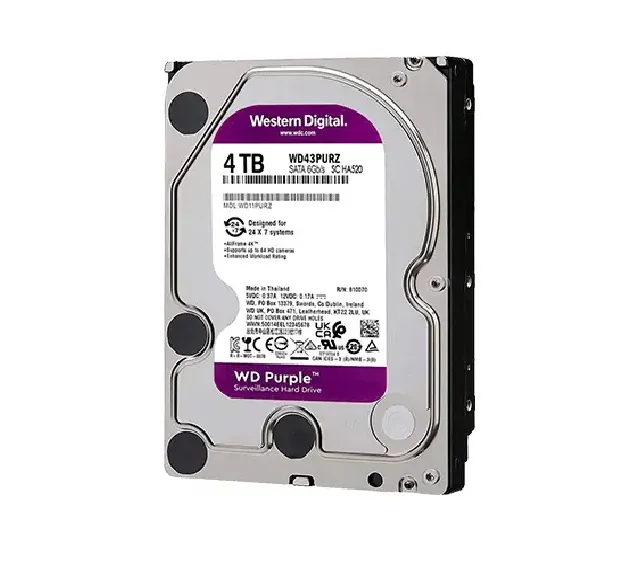 [WD42PURZ] DISCO DURO WESTERN DIGITAL PURPLE 4TB 
3.5 5400RPM SATA 6GB/S 256MB CACHE