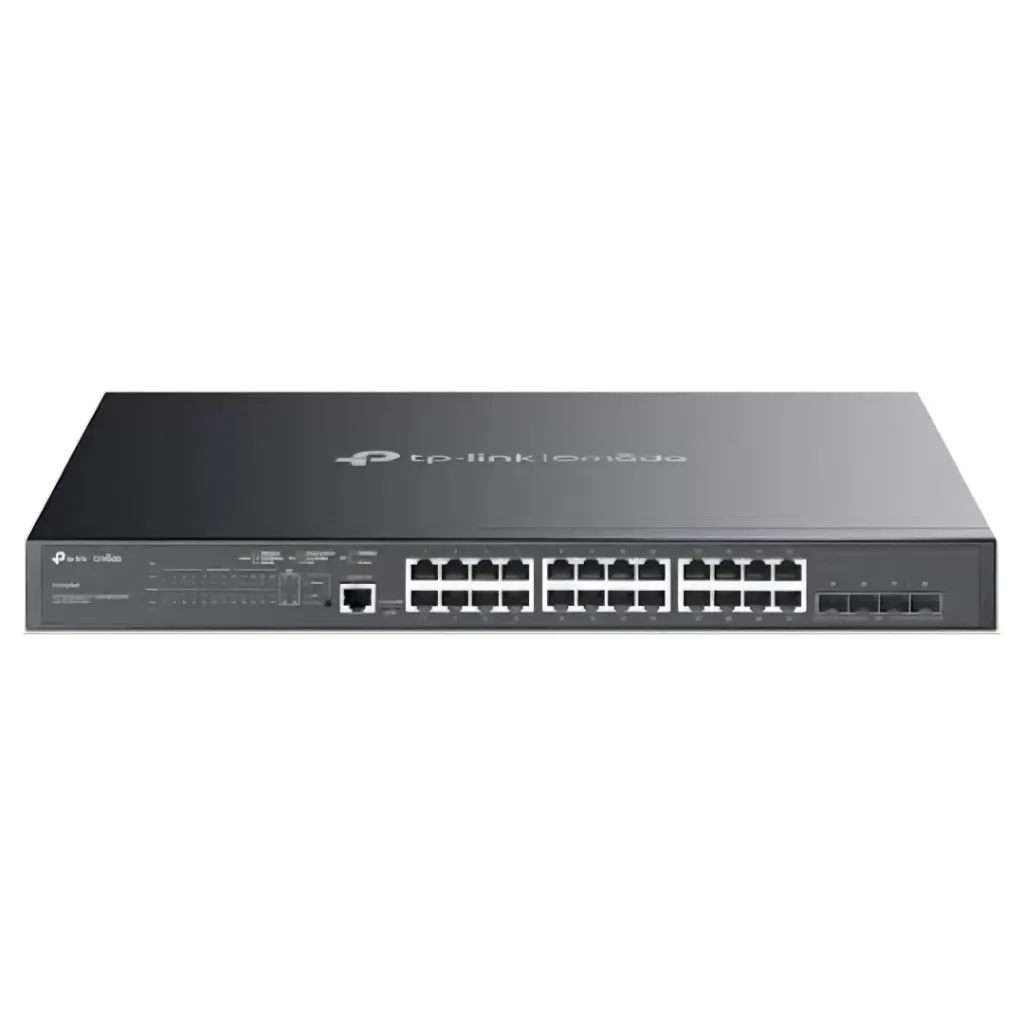 [TL-SG3428MP] Switch TP-Link TL-SG3428MP, Administrable 24 Puertos Giga, 24 Puertos PoE L2 4 Ranuras SFP.