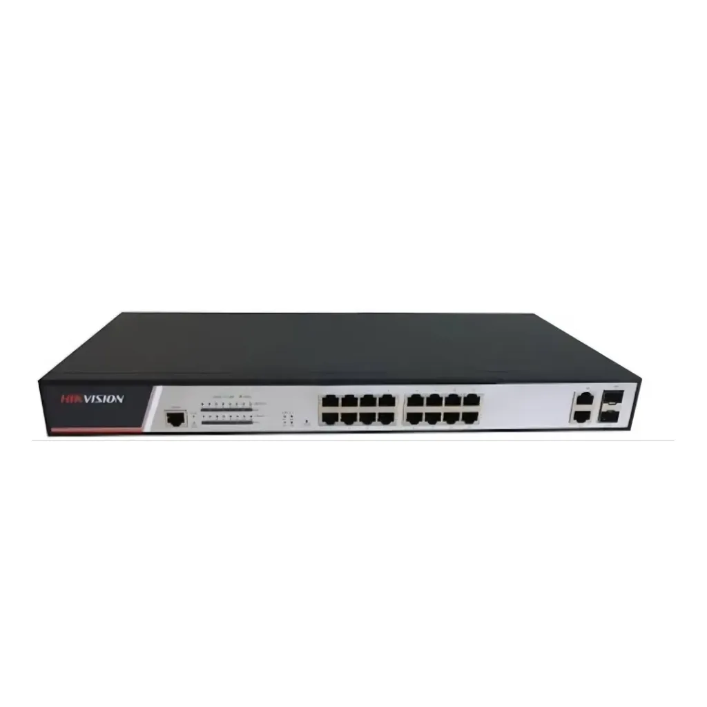 [DS-3E2318P] Hikvision Switch DS-3E2318P, Conmutador PoE de gestión completa Fast Ethernet 16 Puertos