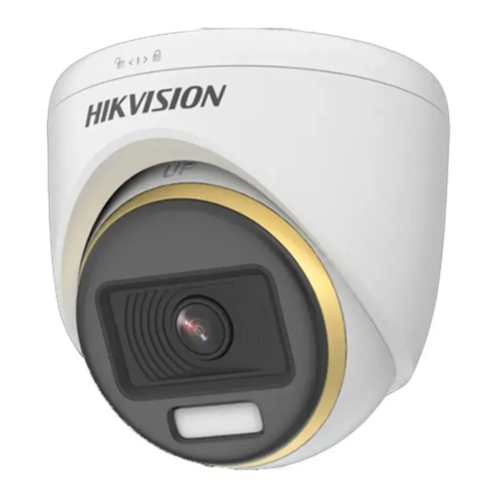 Hikvision Cámara Turbo DS-2CE70DF3T-PF(2.8mm), Torreta 1080P, ColorVu / (IP67) / Plástica.