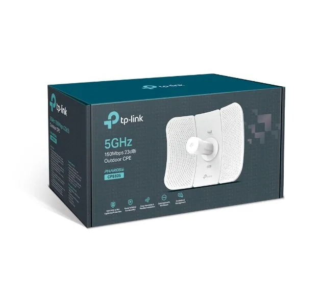 [CPE605] TP-Link Pharos CPE605, 5Ghz 150Mbps 23dBi Outdoor.