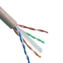 LPS Cable UTP LPSUTPCAT6100, Cat6 Int Rollo 100Mts Aleación, Chaqueta Blanca Empaque PE