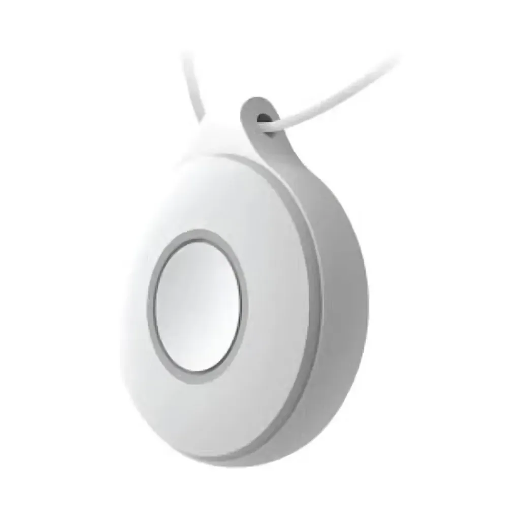 Hikvision Alarma DS-PDEBP1-EG2-WB, Botón de Pánico Portátil Inalámbrico, 2da generación