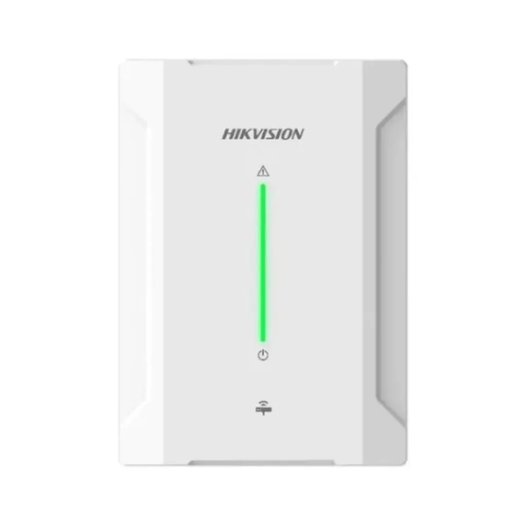 [DS-PM1-RT-HWB] Hikvision DS-PM1-RT-HWB, Receptor Inalámbrico 32 Receptores inalámbricos, 4 Sienas int y 8 Sirenas ext, 2da Generación
