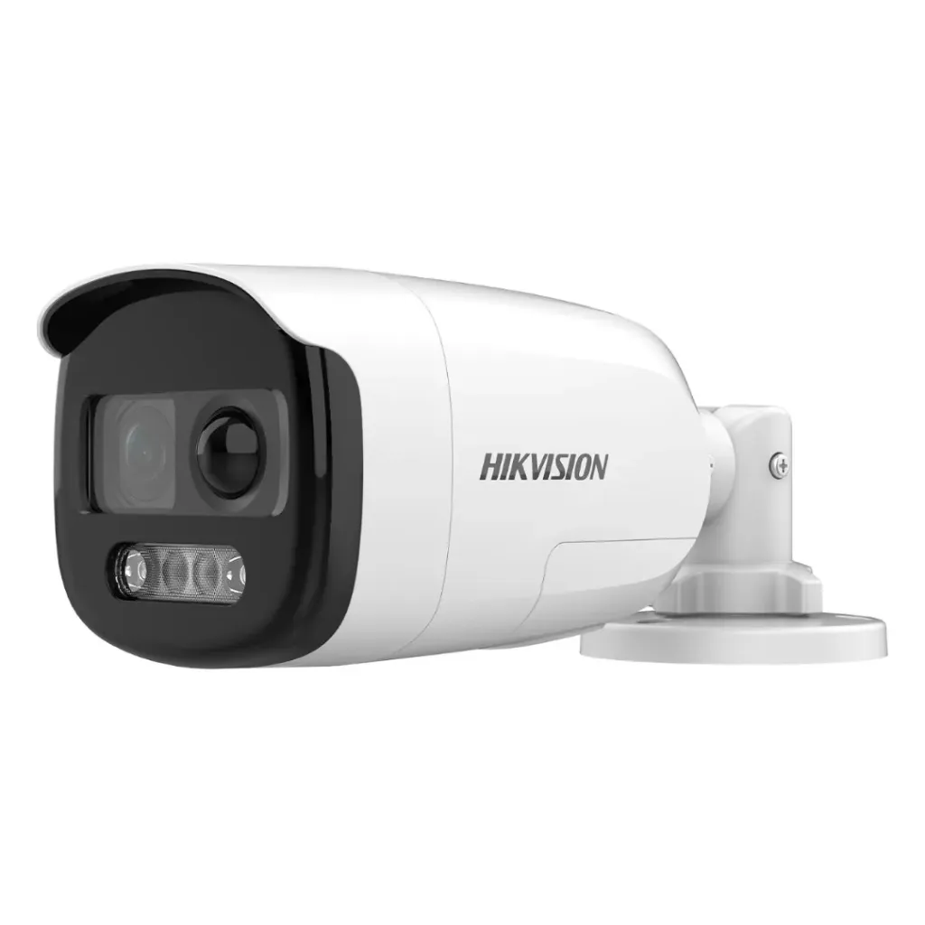 Hikvision Cámara Turbo DS-2CE12DF3T-Pirxos(2.8mm), Bala 1080P, ColorVu  / (IP67) / Metálica.