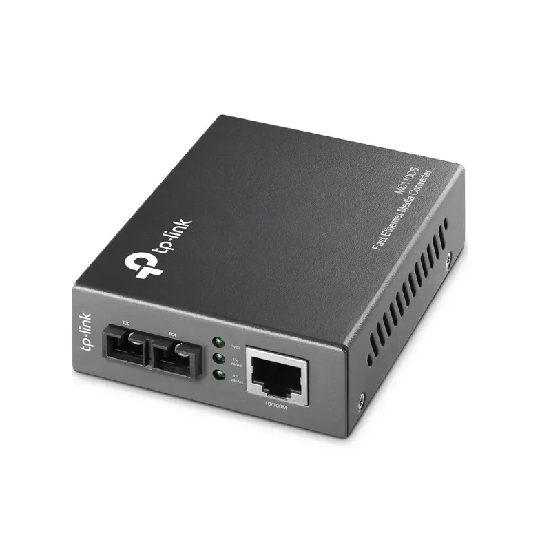 Convertidor Multimedia TP-Link MC110CS, de Modo Individual de 10/100Mbps.