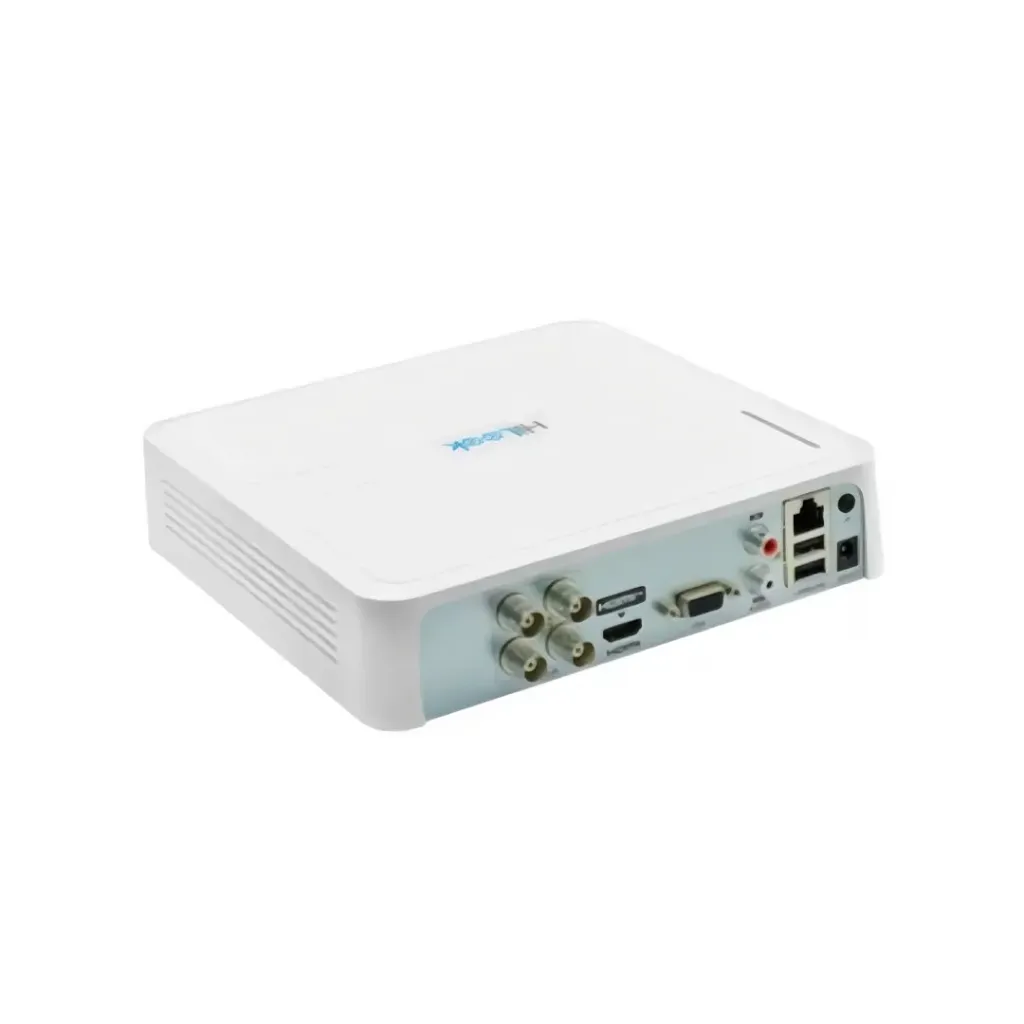 HiLook DVR Turbo DVR-104G-M1(C), 4CH, Plástico 1080P Lite, 1Bahia HDD, H.265+ 2CH IP / AcuSense.