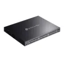 TP-LINK Switch Administrable 48 puertos RJ45 Giga L2+(Capa 3 Lite)  PoE+ compatible con 802.3af/at, incluyen 4 puertos SFP