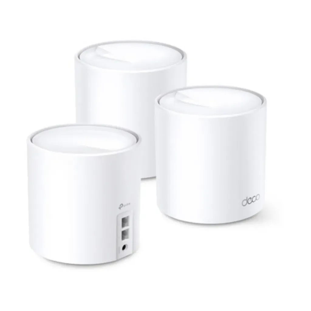 TP-Link Deco X50 (3-Pack), Sistema Wi-Fi 6 Mesh AI, Internet en toda la casa AX3000.