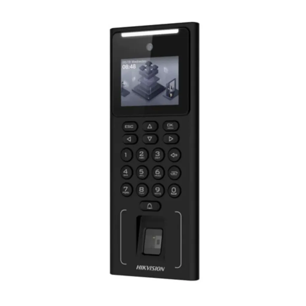[DS-K1T321MFWX] Hikvision Biométrico DS-K1T321MFWX, RF, Detección de Temperatura y TouchScreen LCD, Cámara 2MP, Rostros,Tarjetas.