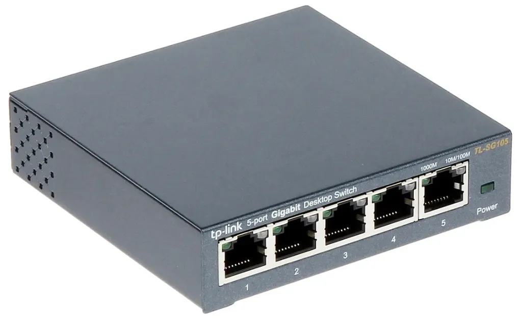 TP-LINK Switch de Escritorio de 5 Puertos de 10/100/1000Mbps