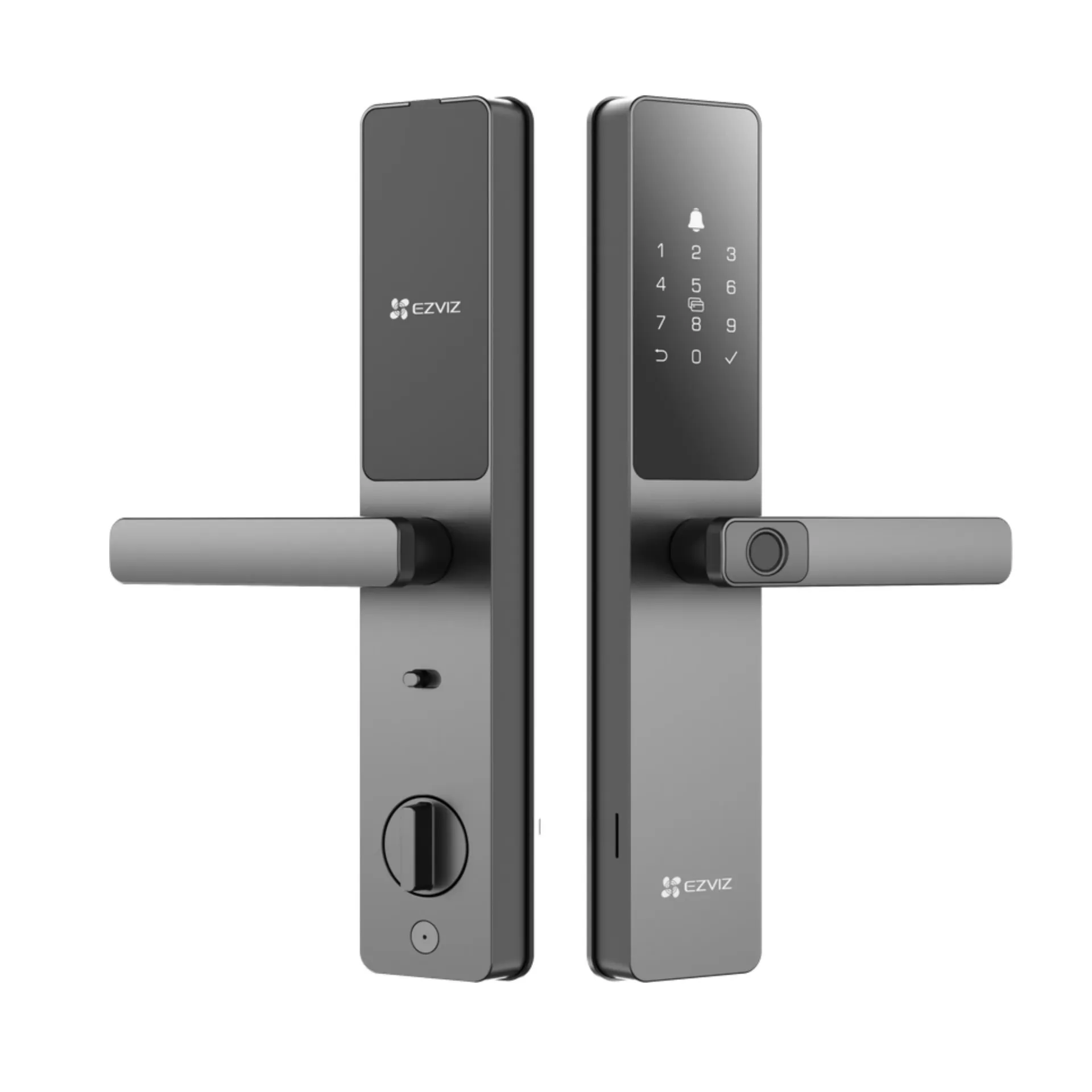 [CS-DL05-R200-WBCP-GR(M)] Cerradura Inteligente WiFi EZVIZ DL05 CS-DL05-R201-WBCP-GR Desbloqueo por Huella, Código, Tag, App.