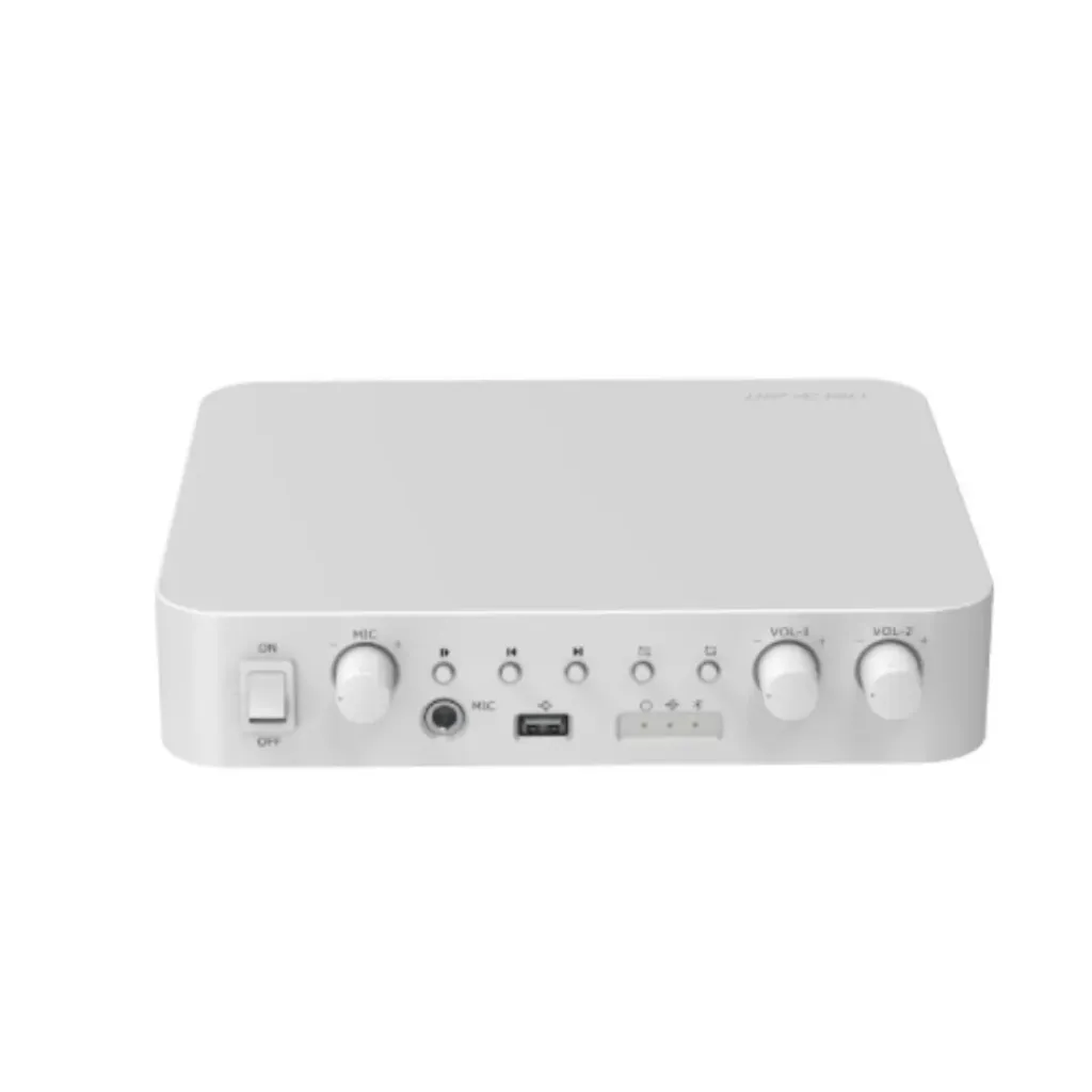 Hikvision Audio DS-QAE0A60G1-VB(O-STD), Amplificador 2 CH/ 60W.
