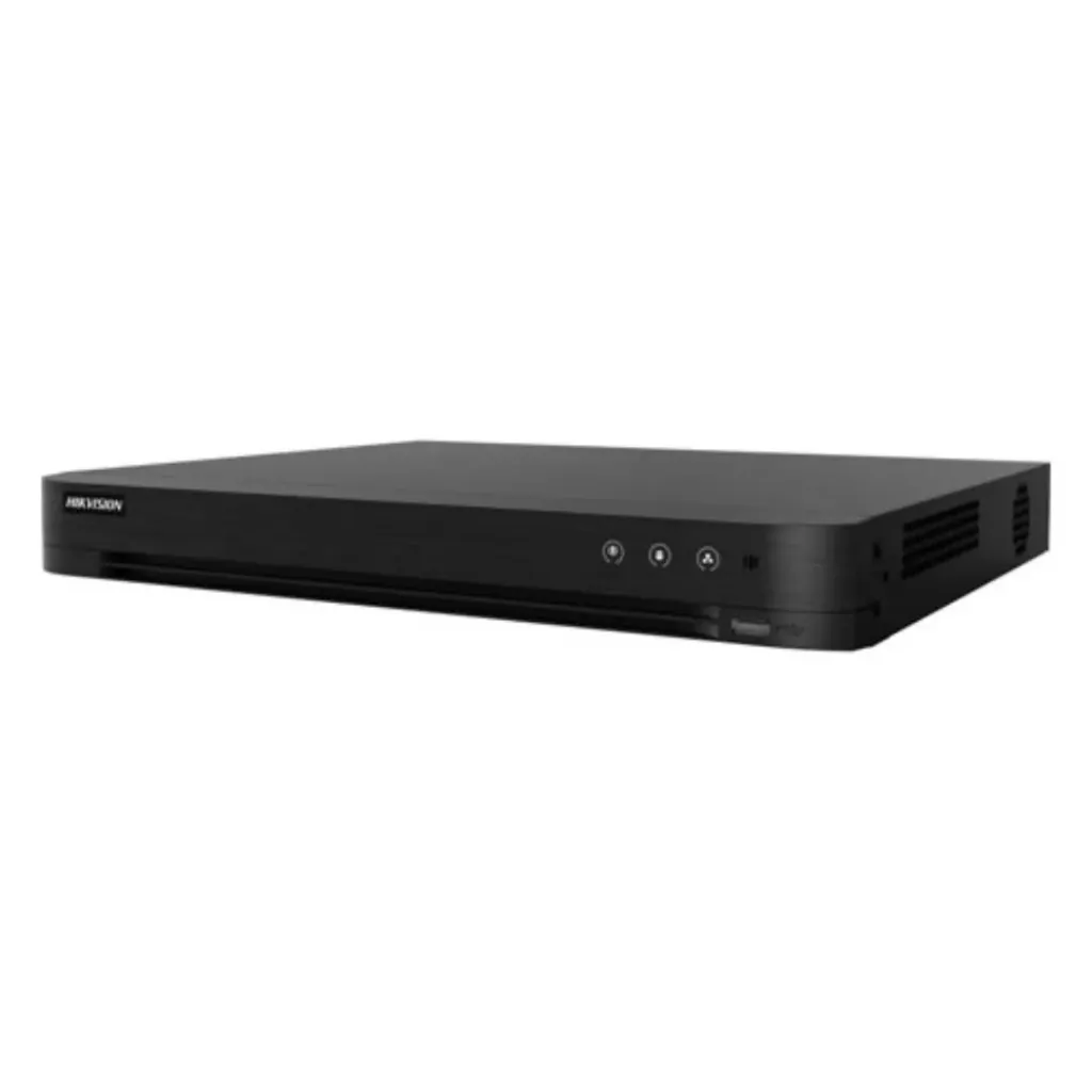 Hikvision DVR IDS-7204HQHI-M1/XT(STD), AcuSense, (HD-TVI AHD, HD-CVI, CVBS E IP).