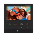 Hikvision Video Portero DS-KH6110-WE1(O-STD), Estación Interior con Botones Touch 4.3" TFT LCD,  Wi-Fi 802.11b/g/n; PoE/ 12 VDC.