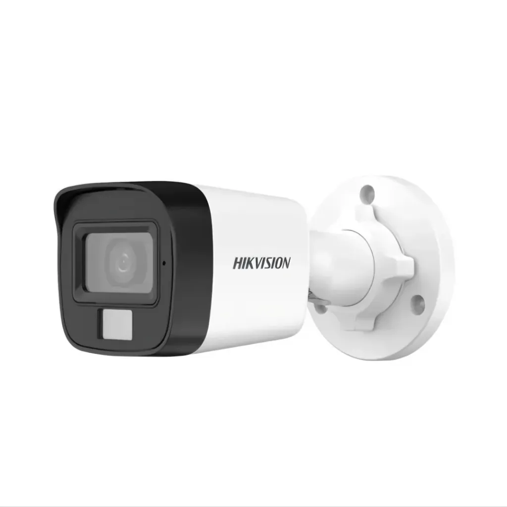 Hikvision Cámara Turbo DS-2CE16D0T-LTS(2.8mm)(O-STD), Bala 2MP, Mic.
