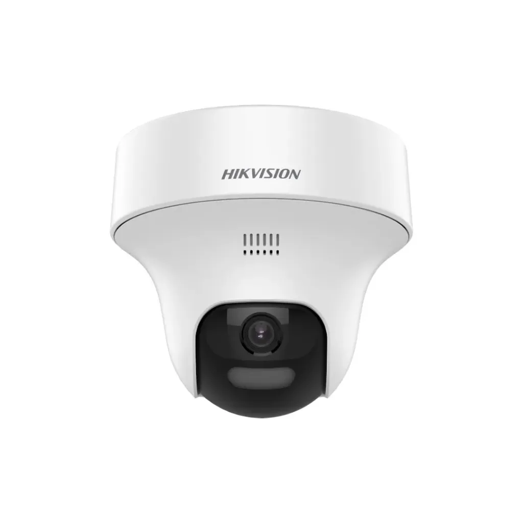 Hikvision Cámara Turbo DS-2CE70K0T-PTLXTS(2.8mm), Torreta 3K PT, Audio bidireccional y sirena.