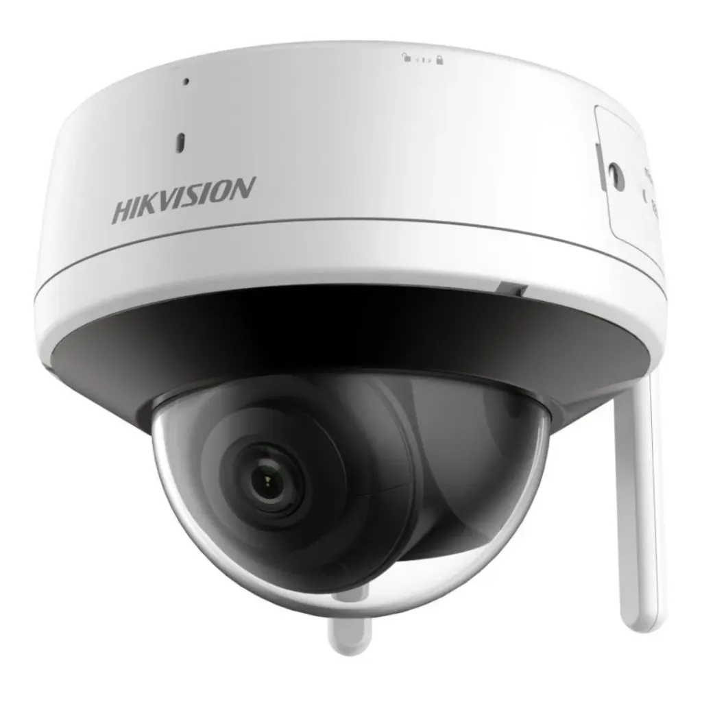 HIKVISION CÁMARA IP DOMO FIJA CON AUDIO PARA EXTERIORES DE 4 MP CONEXIÓN A HIKCONNECT