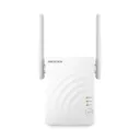 HIKVISION EXTENSOR WI‑FI AC1200 DUAL BAND / Hasta 300 Mbps @2.4 GHz + 867 Mbps @5 GHz / 4 ANTENAS 5 dBi / BEAMFORMING / CONFIGURACIÓN EN 3 PASOS / INTERIOR / COBERTURA MEJORADA