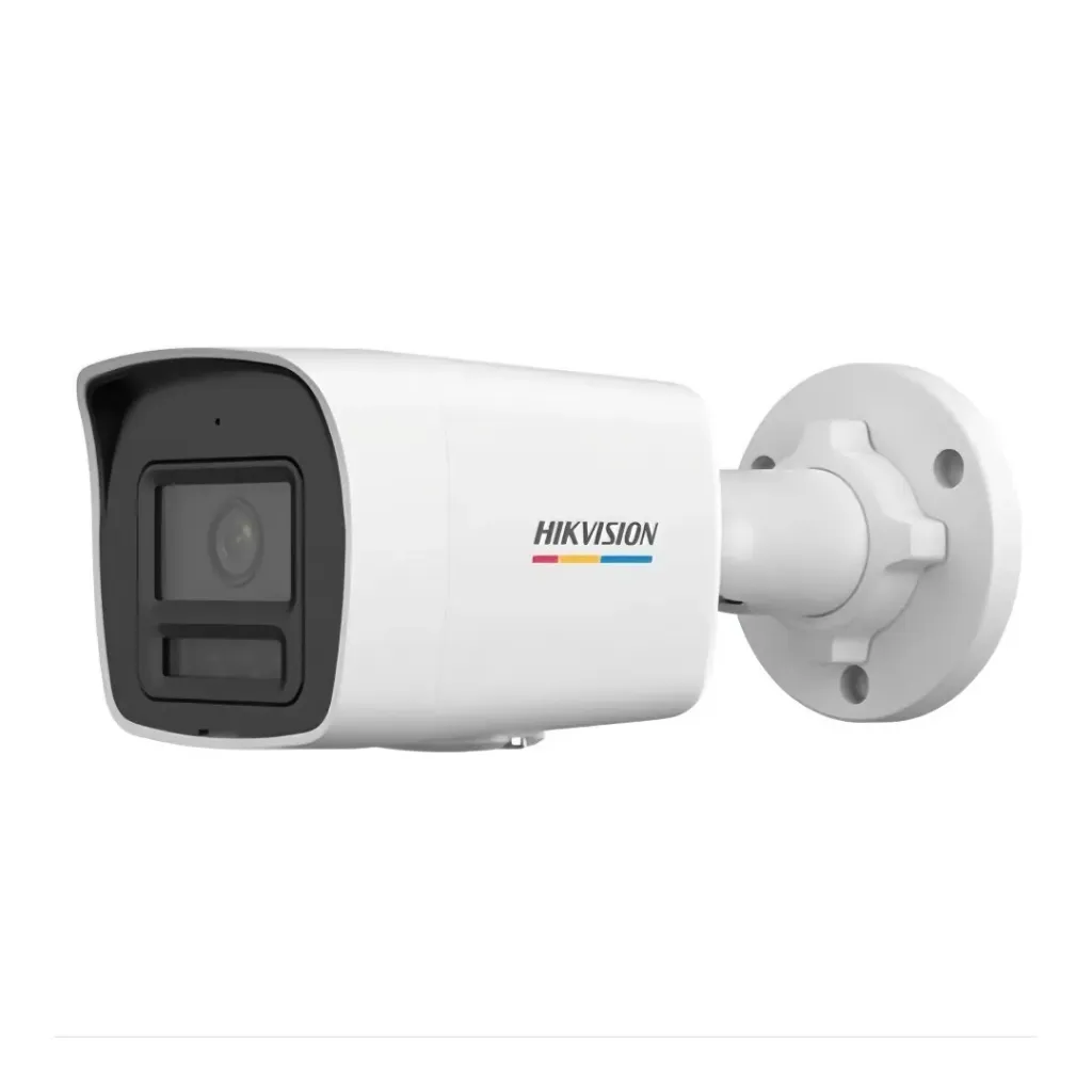 [Dual Light + ColorVu] Bala IP 2 Megapixel / Lente 2.8 mm / 30 mts IR + 30 mts Luz Blanca / Micrófono Integrado / ACUSENSE Lite / Exterior IP67 / WDR 120 dB / PoE / Micro SD / ONVIF