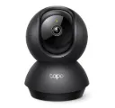 Cámara de seguridad 2K con giro e
inclinación, seguimiento inteligente
de movimiento, visión nocturna a
color y compatibilidad con Alexa y
Google Assistant.