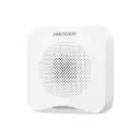 Hikvision Alarma DS-PS201-WB(O-STD)/Red, AX HOME Sirena 4 eventos: Fuego, Pánico, Medico e Intrusión.