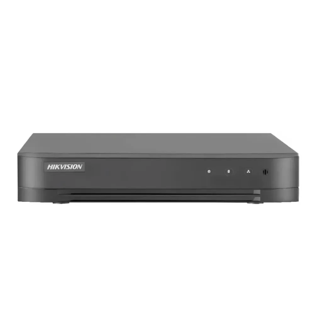 Hikvision DVR Rack iDS-7216HUHI-M2/XT, 1UR AcuSense 16CH / H.265 Pro+ / Perímetro 16–CH / IP VIDEO 16–32 CH