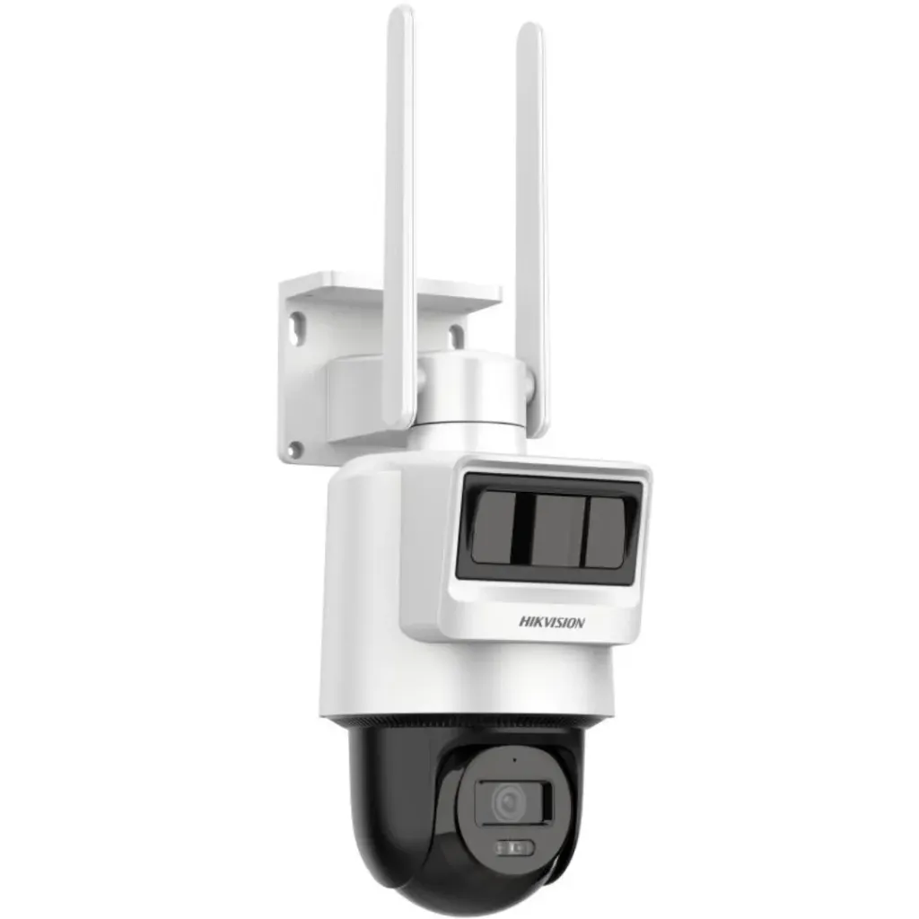 cámara de seguridad PT Pro de 4 MP con energía solar.
Imágenes de alta calidad con una resolución de 4 MP
Transductores duales: PIR y radar trabajan juntos para una mayor precisión de detección
Admite transmisión de datos 4G LTE
Micrófono incorporado y al
